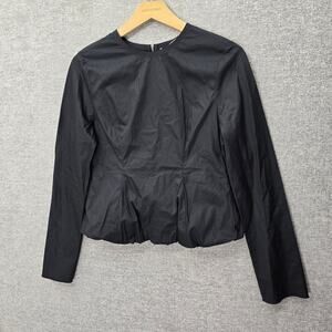 TELA OLGA SHIRT, BLACK SIZE XS (4), NEW WITH TAGS
